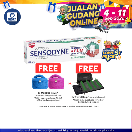 Sensodyne Sensitivity & Gum Extra Fresh 100g | Effectively Relieving Tooth Sensodyne