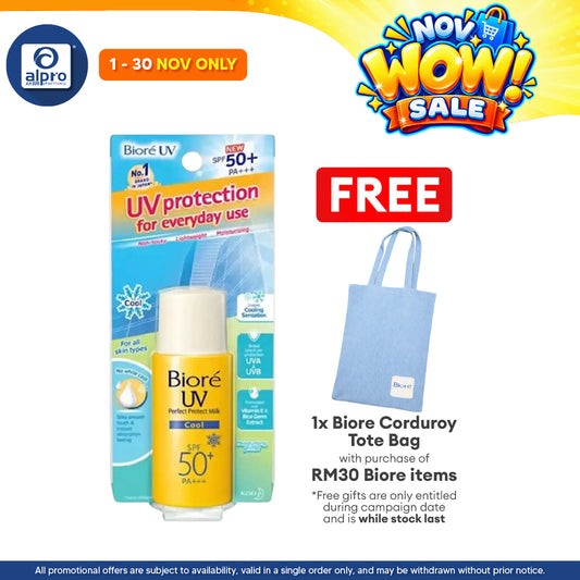 Biore Uv Perfect Protect Milk Cool Spf50 25ml