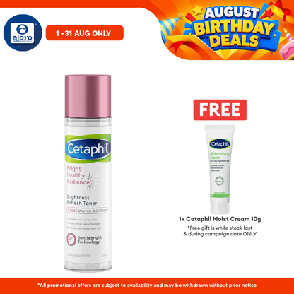 Cetaphil Brightness Refresh Toner 150ml | For Sensitive Skins Cetaphil