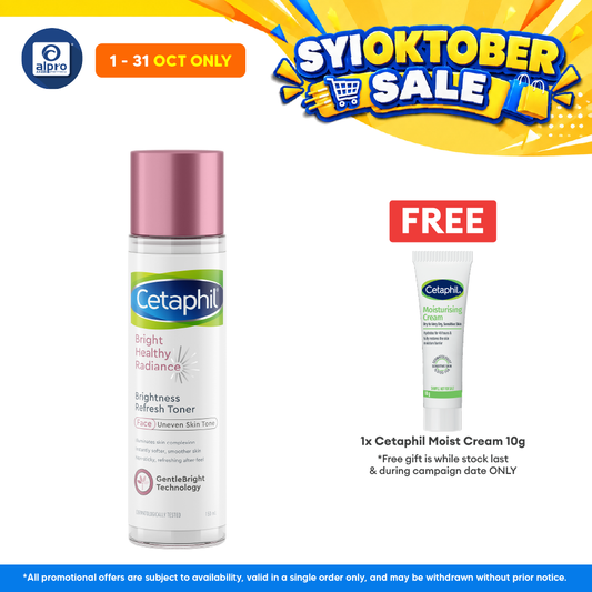 Cetaphil Brightness Refresh Toner 150ml | For Sensitive Skins