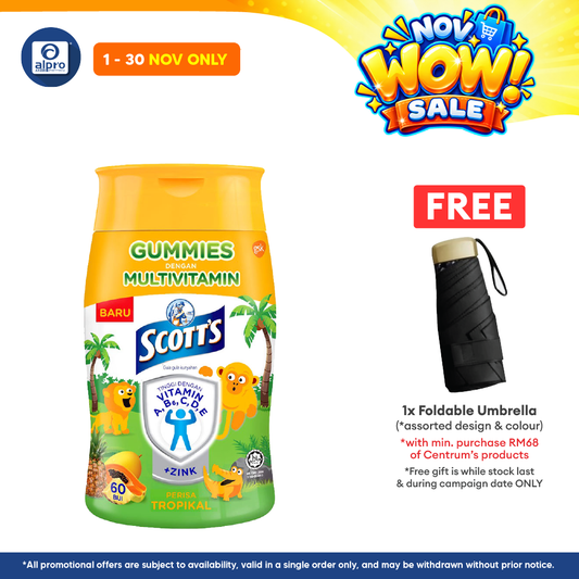 Scotts Multivitamin Gummies Tropical 60s | Kids Health