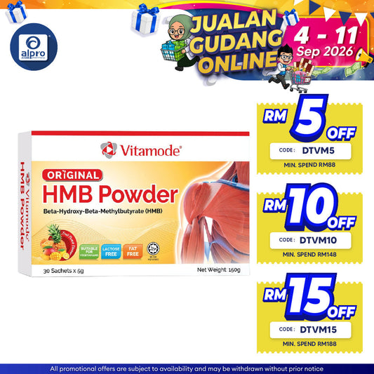 Vitamode HMB Protein Powder 30s| Build Muscle And Strength Vitamode