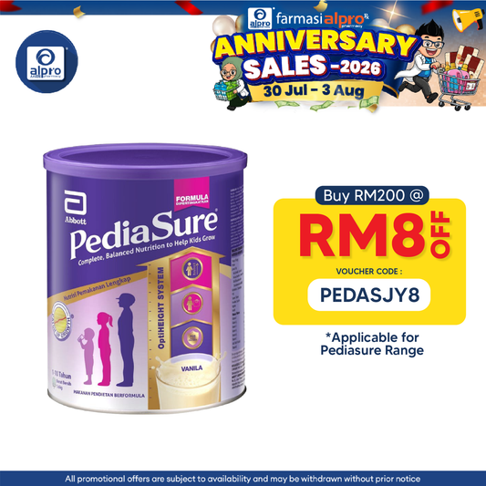 Abbott Pediasure Peptigro Children's Milk Formula (Vanilla) 1.6kg | For  Age 1-10 Years Old Pediasure