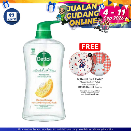 Dettol Body Wash Florida Orange 500ml Dettol