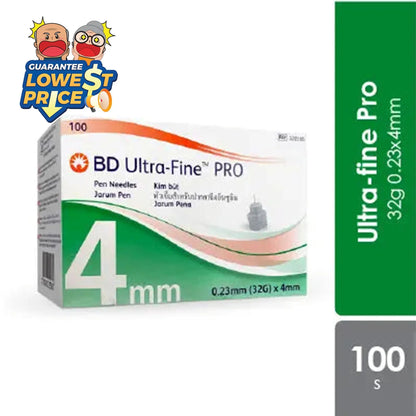 BD Ultra-fine Pro 32g 0.23x4mm 100s BD