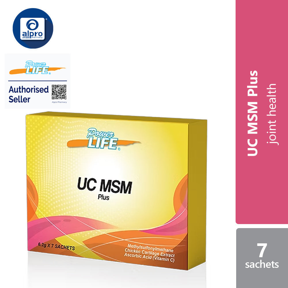 Powerlife UC MSM Plus 7s x 6.2g Powerlife
