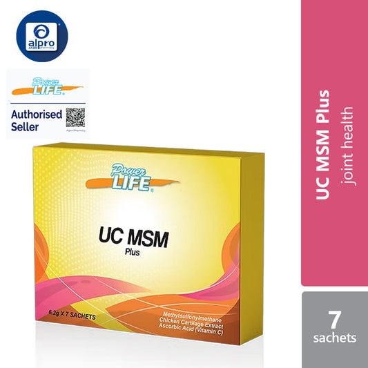 Powerlife UC MSM Plus 7s x 6.2g Powerlife