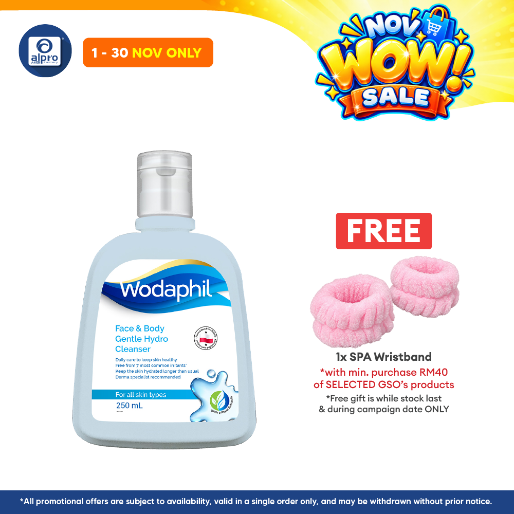 GSO Wodaphil Gentle Hydro Cleanser 250ml | Daily Gentle Cleanser