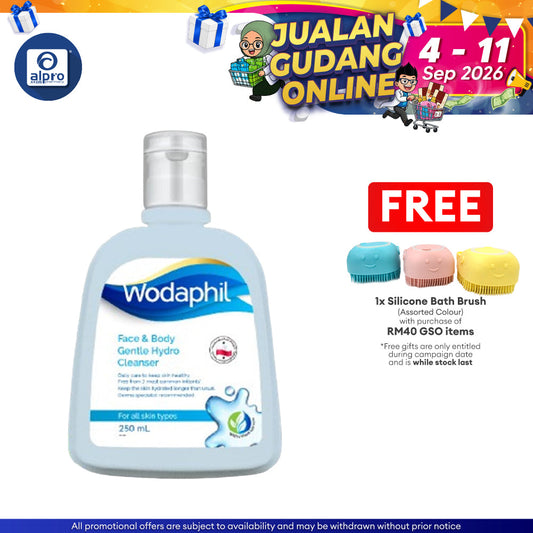 GSO Wodaphil Gentle Hydro Cleanser 250ml | Daily Gentle Cleanser GSO