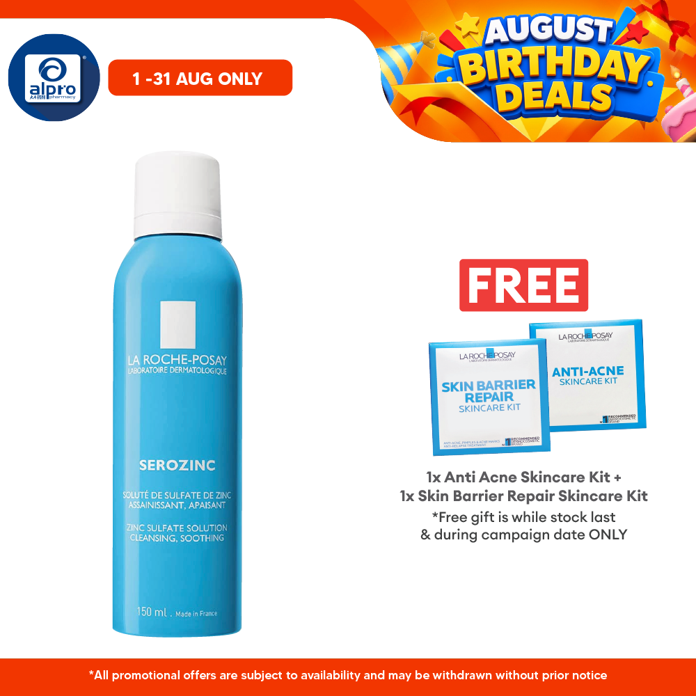 La Roche Posay Serozinc Solution 150ml La Roche Posay