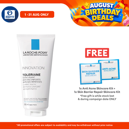 La Roche Posay Toleriane Gel Moussant 150ml | Relieves and Gently Cleansed La Roche Posay