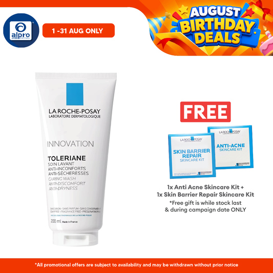 La Roche Posay Toleriane Gel Moussant 150ml | Relieves and Gently Cleansed La Roche Posay