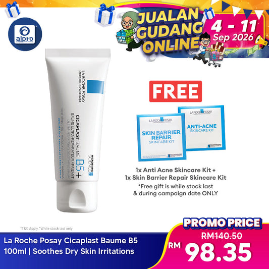 La Roche Posay Cicaplast Baume B5 100ml | Soothes Dry Skin Irritations La Roche Posay