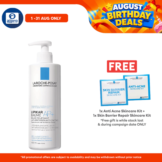 La Roche Posay Lipikar Baume Ap+ Body Moisturise 400ml | For Irritated Skin La Roche Posay