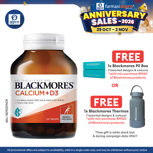 Blackmores Calcium+D3 120s | Bone Health