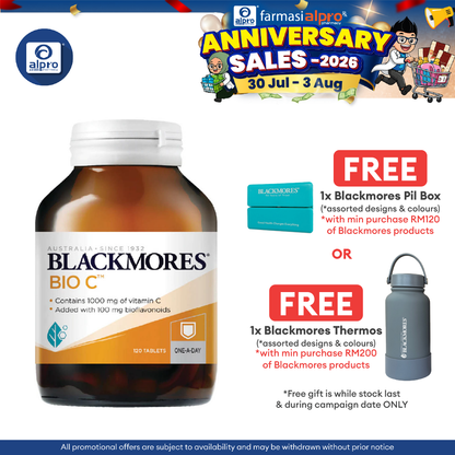 Blackmores Bio C 1000mg 120s | Vitamin C Blackmores