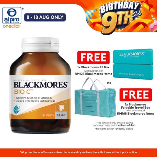 Blackmores Bio C 1000mg 120s | Vitamin C Blackmores