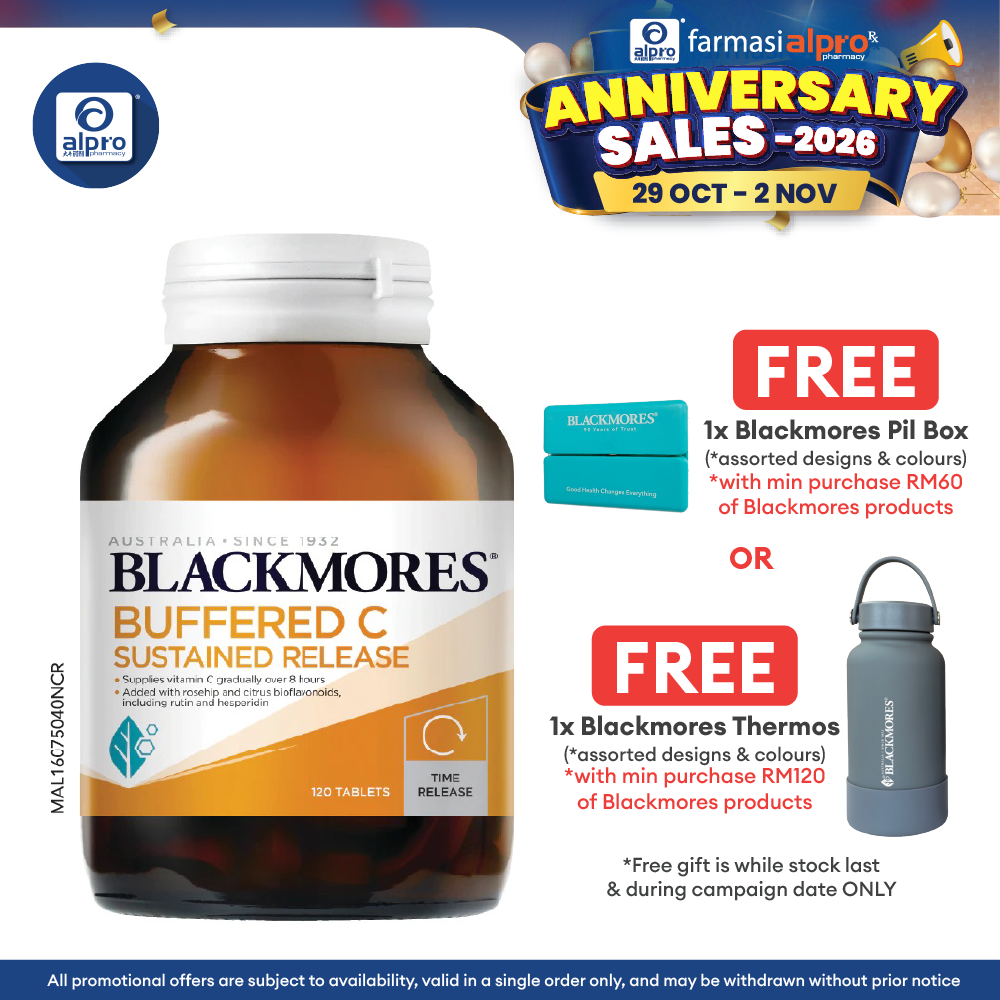Blackmores Buffered C 120s | Vitamin C
