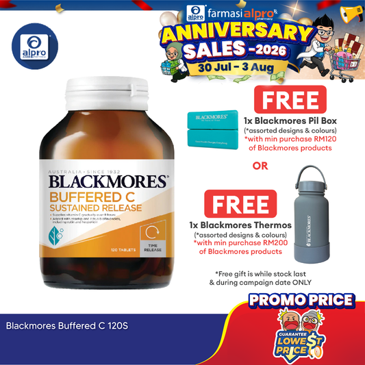 Blackmores Buffered C 120s | Vitamin C Blackmores