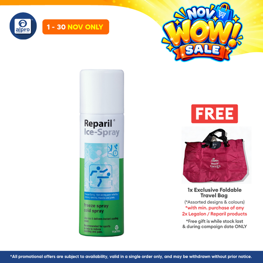 Reparil Ice Spray 200mL | Delivers Instant Cooling Sensation