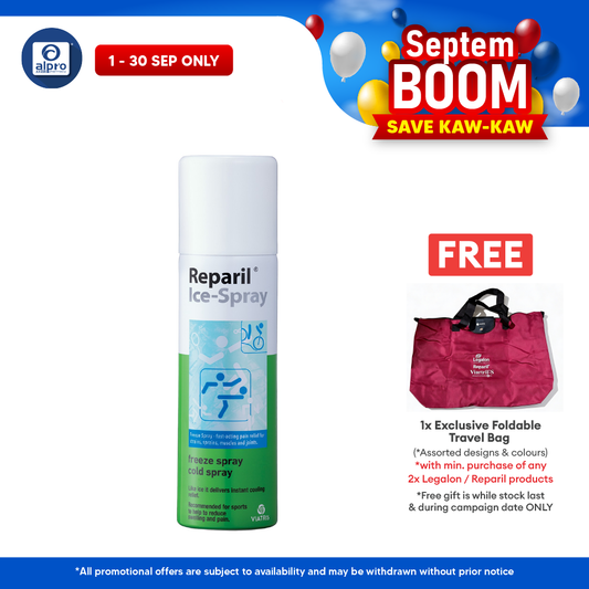Reparil Ice Spray 200mL | Delivers Instant Cooling Sensation Reparil