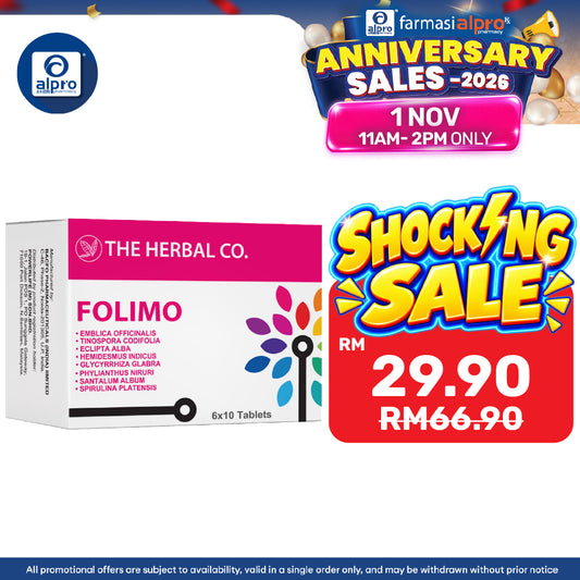 THC Folimo 6x10 Tablets | Hair Growth Supplement