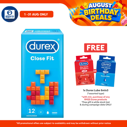 Durex Close Fit 12s Bonlife