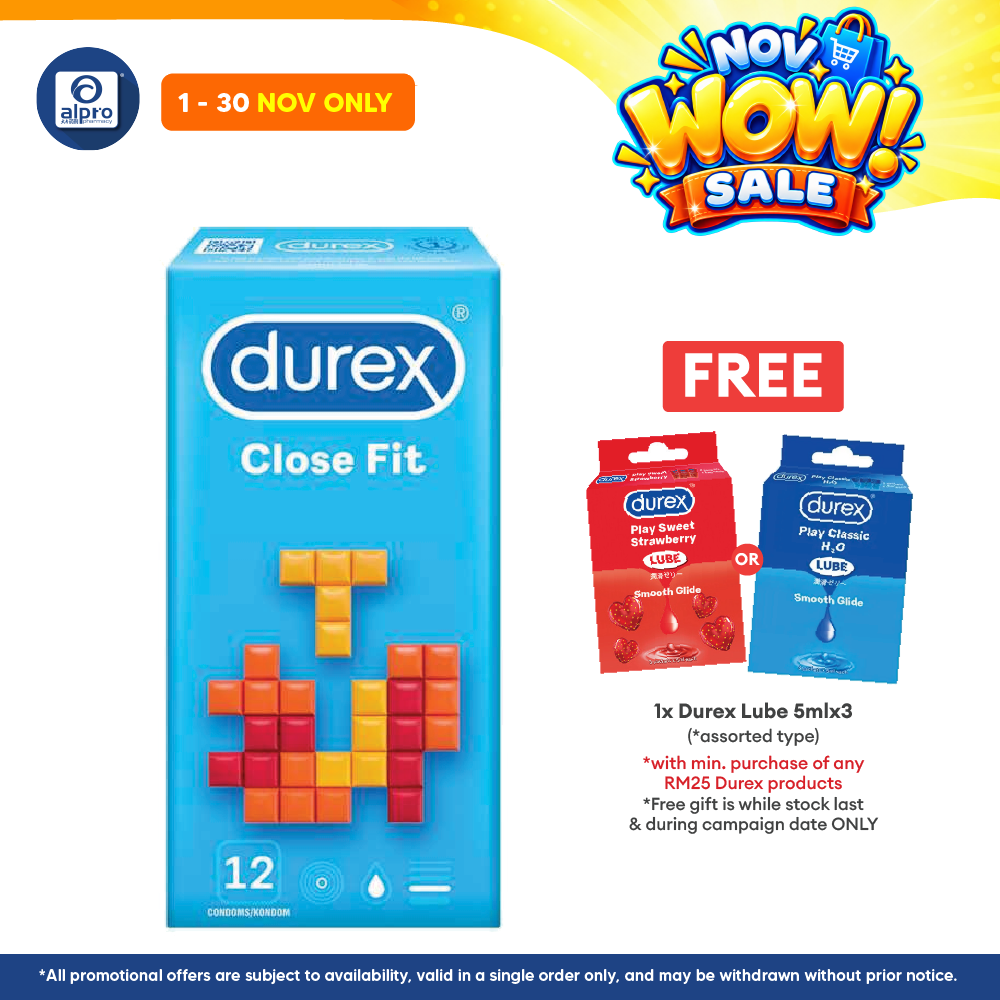 Durex Close Fit 12s