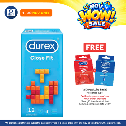 Durex Close Fit 12s