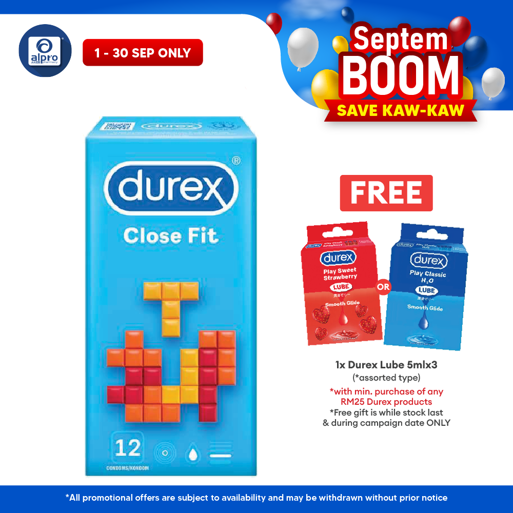 Durex Close Fit 12s Bonlife
