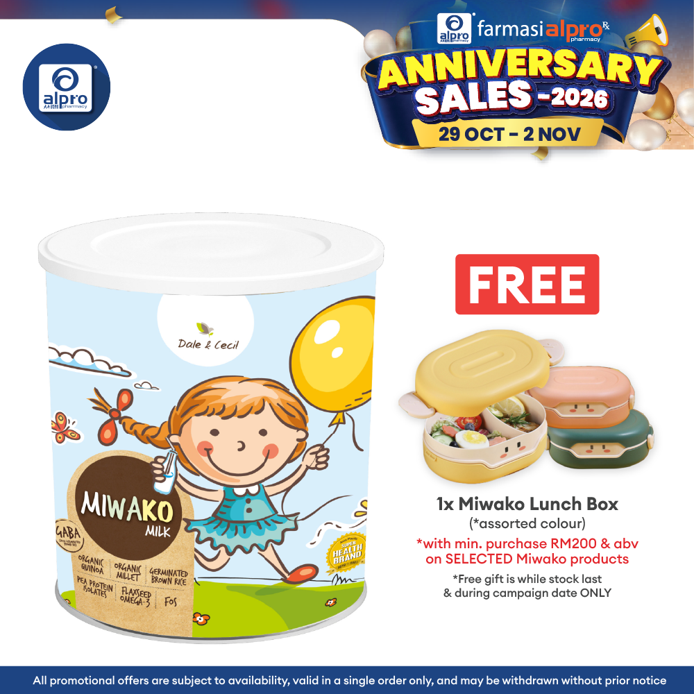 Miwako Grain Plant-based Nutrition Children's Milk Formula 700g | For Age 1 Year Old & Above
