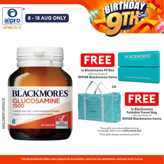 Blackmores Glucosamine 1500mg 30s | Joint Health Blackmores
