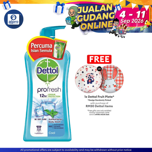 Dettol Shower Gel Cool 950ml + 250ml Dettol