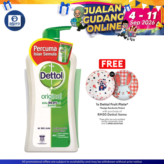 Dettol Shower Gel Original 950ml + 250ml Dettol
