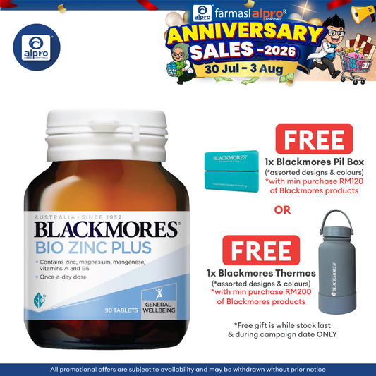 Blackmores Bio Zinc Plus 90s | Well-being Blackmores