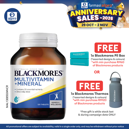 Blackmores Multivitamins + Minerals 120s | General Well-being