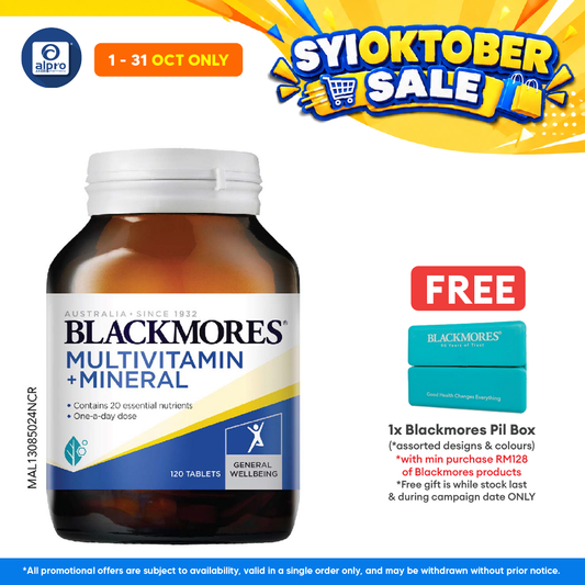 Blackmores Multivitamins + Minerals 120s | General Well-being