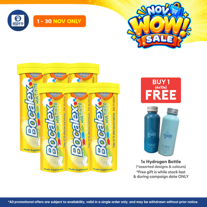 Bocalex Multivite 6X10S | Multivitamin Soluble for Family