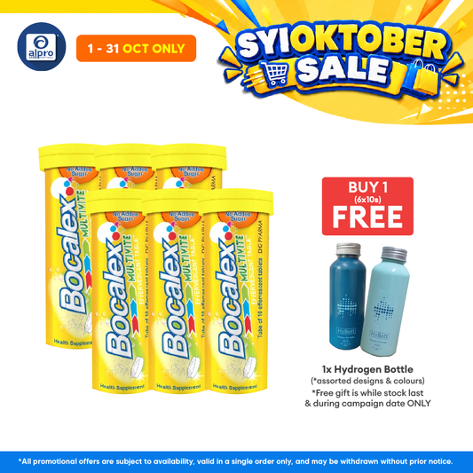 Bocalex Multivite 6X10S | Multivitamin Soluble for Family