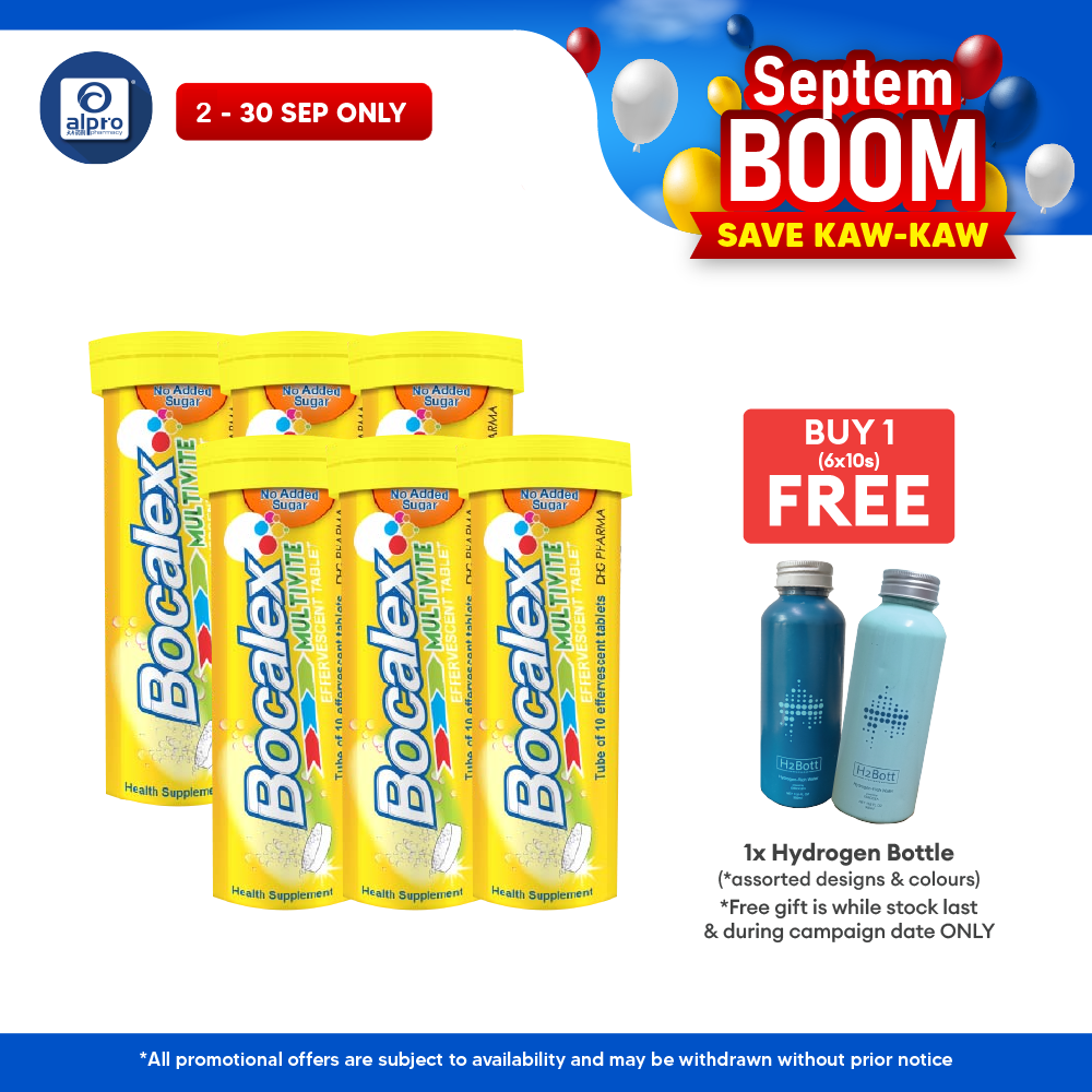 Bocalex Multivite 6X10S | Multivitamin Soluble for Family Bocalex