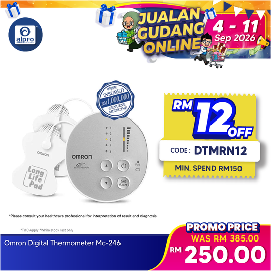 Omron Electronic Pulse Massager H-F013 | Pain Relief Device Omron