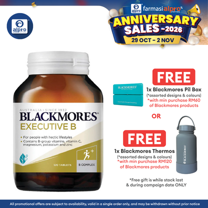 Blackmores Executive B 120s | Stress & Energy