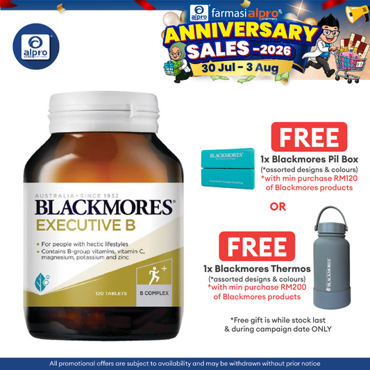 Blackmores Executive B 120s | Stress & Energy Blackmores