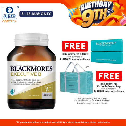 Blackmores Executive B 120s | Stress & Energy Blackmores
