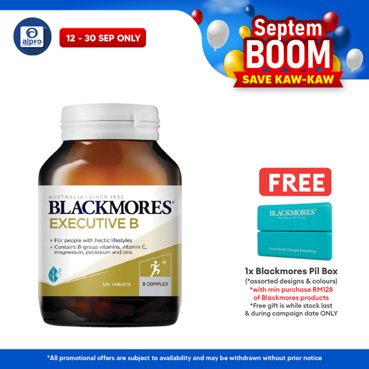 Blackmores Executive B 120s | Stress & Energy