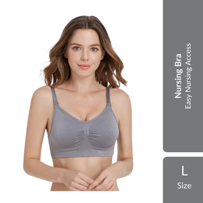Shapee Nursing Bra 1s | Wire-Free Comfort & Easy Nursing Access For Breastfeeding Mothers Shapee