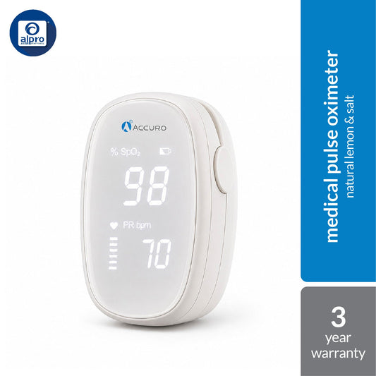 Accuro Medical Pulse Oximeter AC210 | Accurate Results In 8 Seconds & Smart Detection Accuro