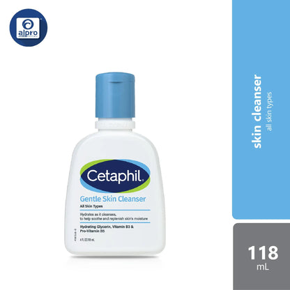 Cetaphil Gentle Skin Cleanser All Skin 118ml | Soothes and Gentle on Skin Cetaphil