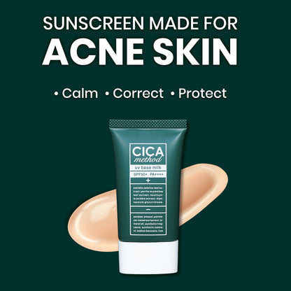 Sugi Cica Method UV Base Milk Sun Screen 40ml | High SPF50+ PA++++
