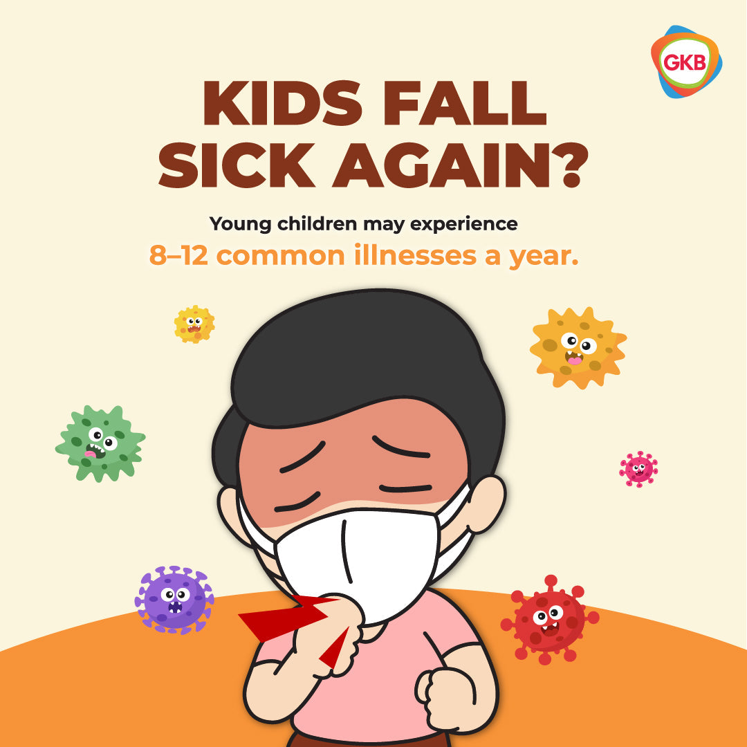 GKB Tiger Kids 2g X 30s | For Children's Immune & Growth GKB